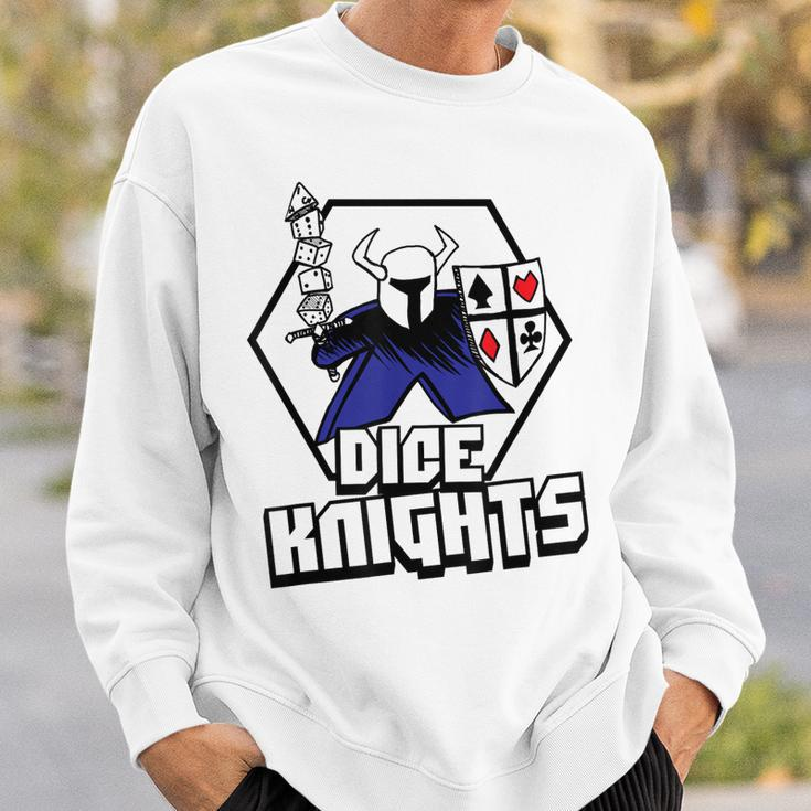 Dice Knights Wargaming Team Sweatshirt Gifts for Him