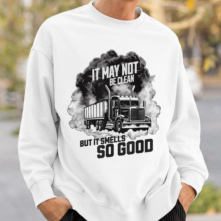 Diesel Truck Exhaust For Truck Driver Diesel Enthusiast Sweatshirt Gifts for Him