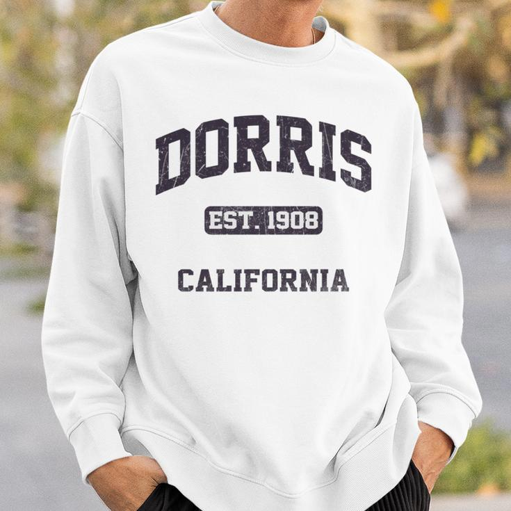 Dorris California Ca Vintage State Athletic Style Sweatshirt Gifts for Him