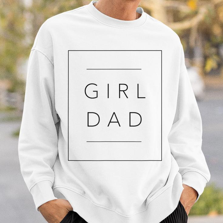 Father Of Girls Gift Proud New Girl Dad Sweatshirt Gifts for Him
