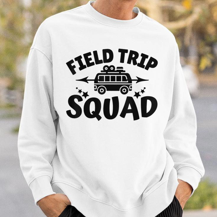 Field Trip Squad Happy Last Day Of School Field Day 2023 Sweatshirt Gifts for Him