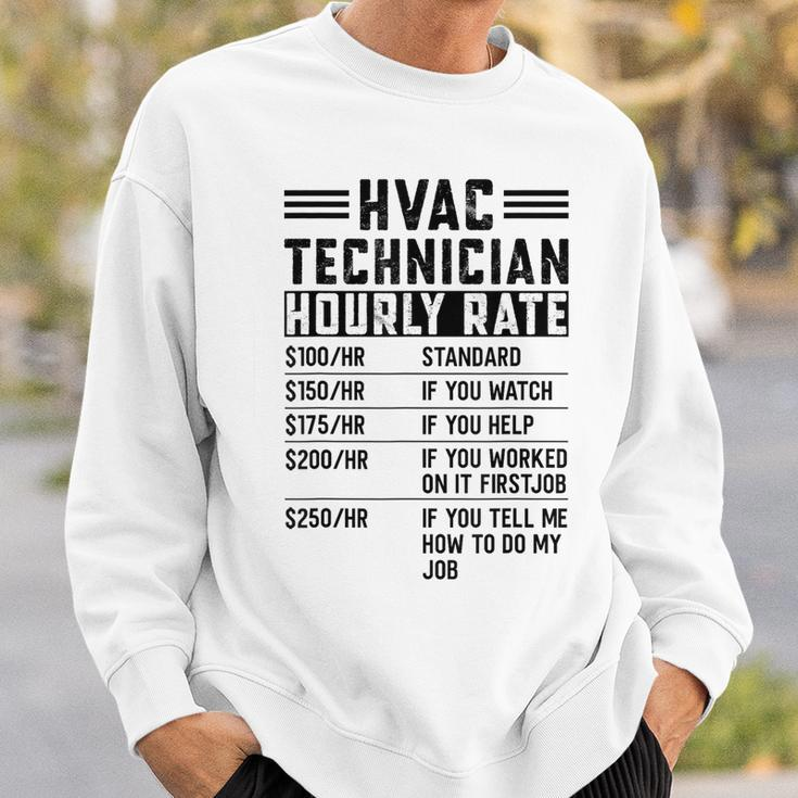 Hvac Technician Hourly Rate Hvac Mechanic Labor Rates Sweatshirt Gifts for Him