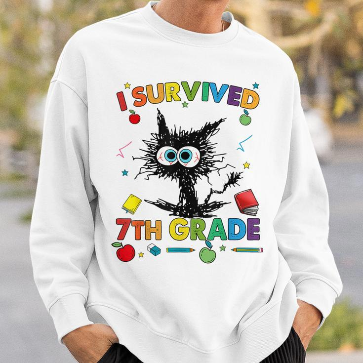 Funny Last Day Of Seventh 7Th Grade I Survived 7Th Grade Sweatshirt Gifts for Him