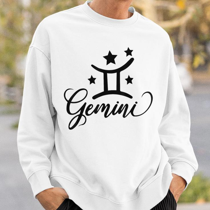 Gemini Born In May June Birthday Funny Gift Gemini Zodiac Sweatshirt Gifts for Him