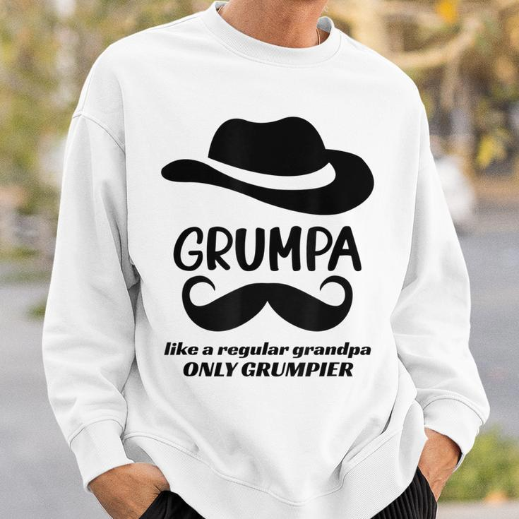 Grumpa Grumpy Old Grandpa Funny Best Grandfather Gift For Mens Sweatshirt Gifts for Him