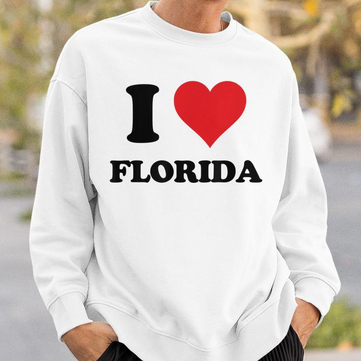 I Heart Florida First Name I Love Personalized Stuff Sweatshirt Gifts for Him