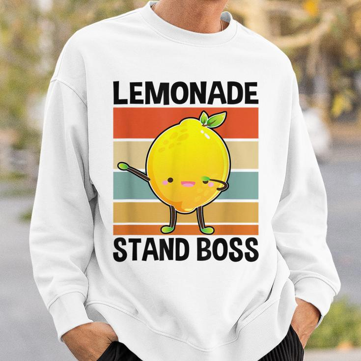 Lemonade Squad For Stand Boss Lemon Juice Summer Sweatshirt Gifts for Him