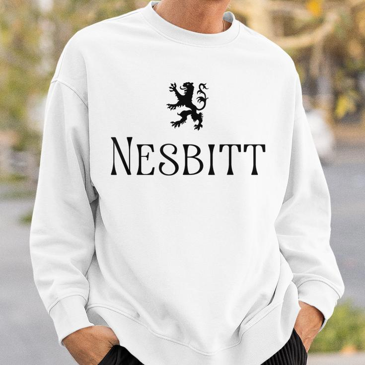Nesbitt Clan Scottish Family Name Scotland Heraldry Sweatshirt Gifts for Him
