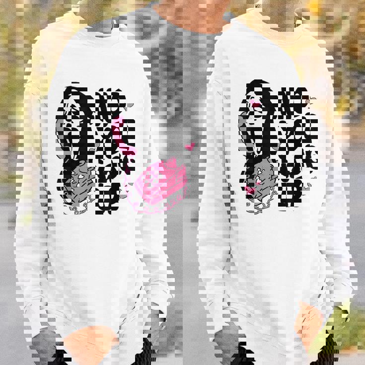 No You Hang Up Ghost Halloween Sweatshirt Gifts for Him