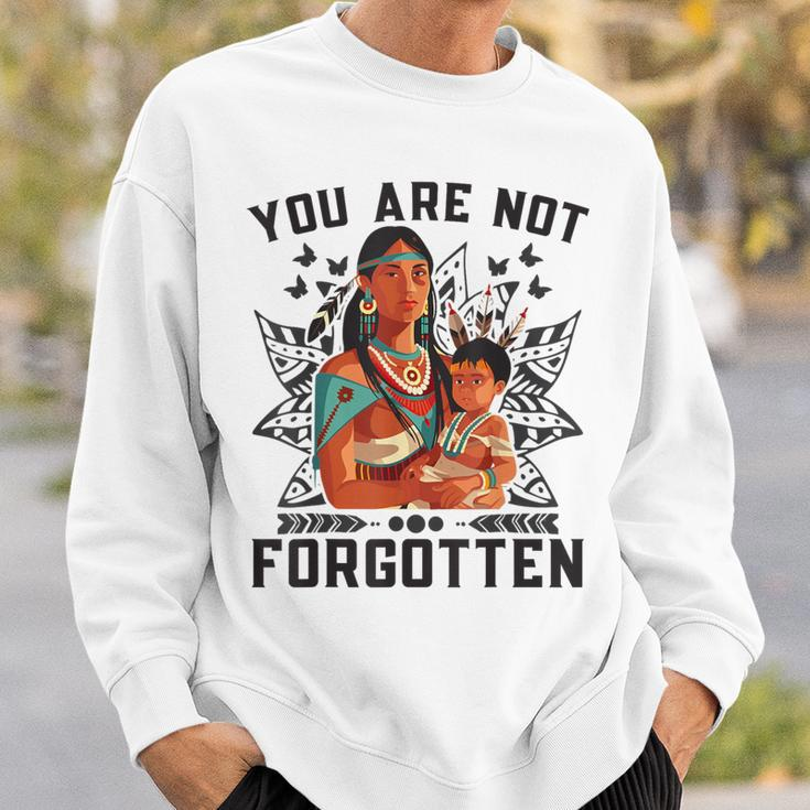 You Are Not Forgotten Canada Orange Day Indigenous Children Sweatshirt Gifts for Him