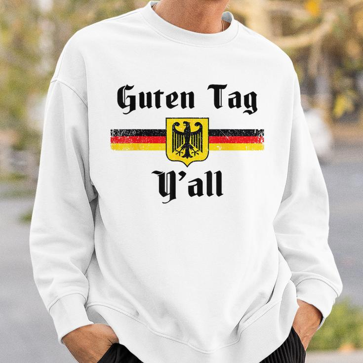 Oktoberfest German Flag Eagle Prost Guten Tag Y'all Fun Sweatshirt Gifts for Him