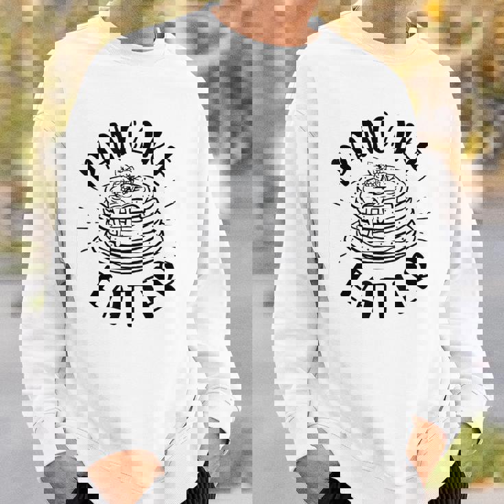 Pancake Eater Dad Son Matching Family Fathers Day Sweatshirt Gifts for Him