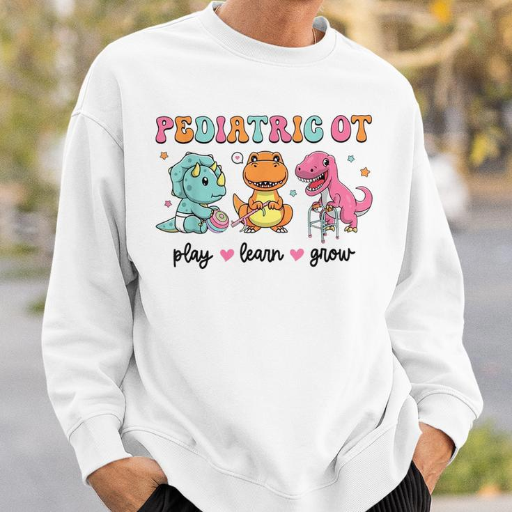 Pediatric Occupational Therapy Ot Assistant Cute Dinosaur Sweatshirt Gifts for Him