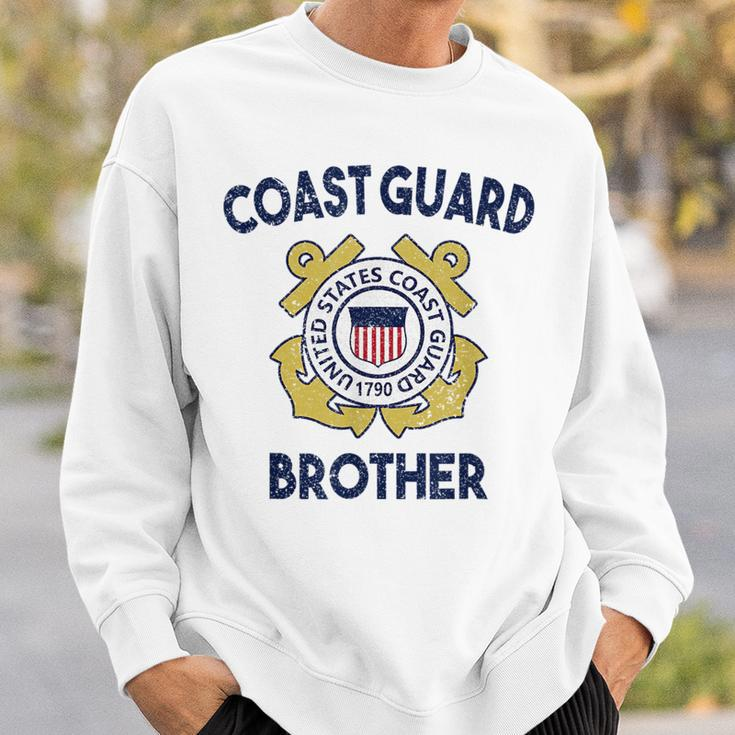 Proud Us Coast Guard Brother Military Pride Gift For Mens Pride Month Funny Designs Funny Gifts Sweatshirt Gifts for Him