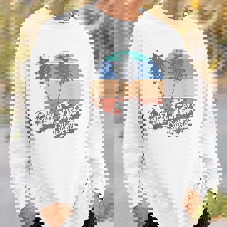 Retro Costa Mesa California Ca Vintage Beach Surf Sweatshirt Gifts for Him