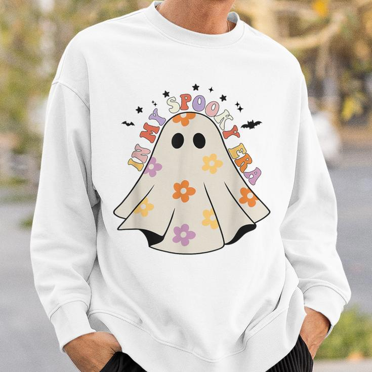 In My Spooky Era Spooky Season Retro Halloween Ghost Sweatshirt Gifts for Him