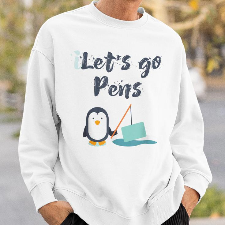 Sports 'S Lets Go Pens Hockey Penguins Sweatshirt Gifts for Him