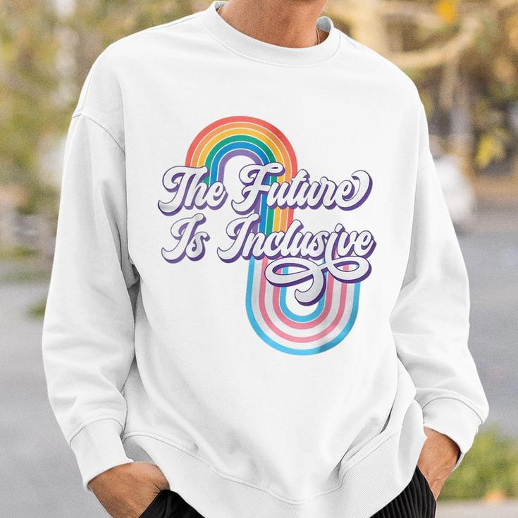 The Future Inclusive Lgbt Rights Transgender Trans Pride Sweatshirt Gifts for Him