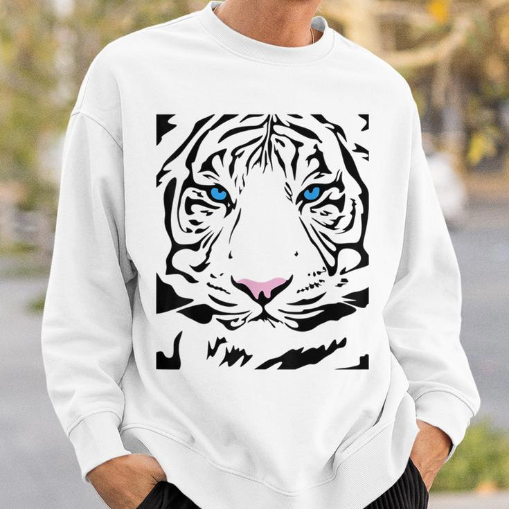 Tiger Tigress Face Fierce And Wild Beautiful Big CatSweatshirt Gifts for Him