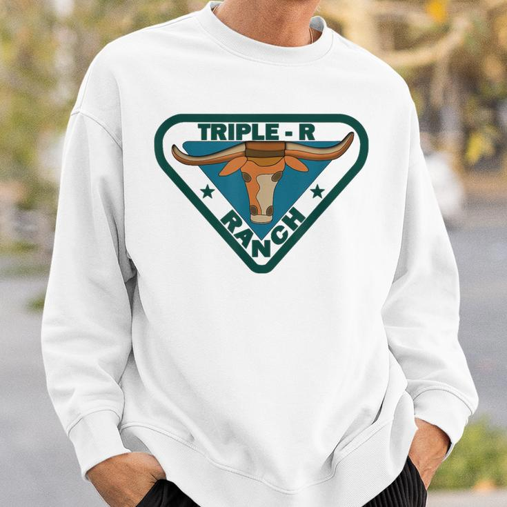 Triple R Ranch | Western Cowboy Cowgirl Sweatshirt Gifts for Him