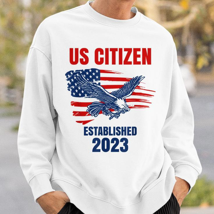 Us Citizen - Established 2023 - Proud New American Citizen Sweatshirt Gifts for Him