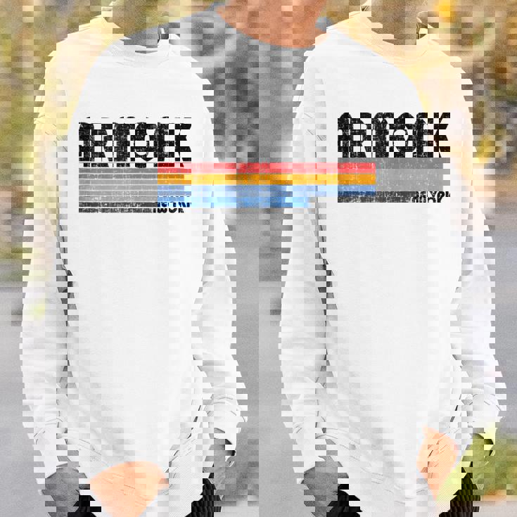 Vintage 70S 80S Style Armonk Ny Sweatshirt Gifts for Him