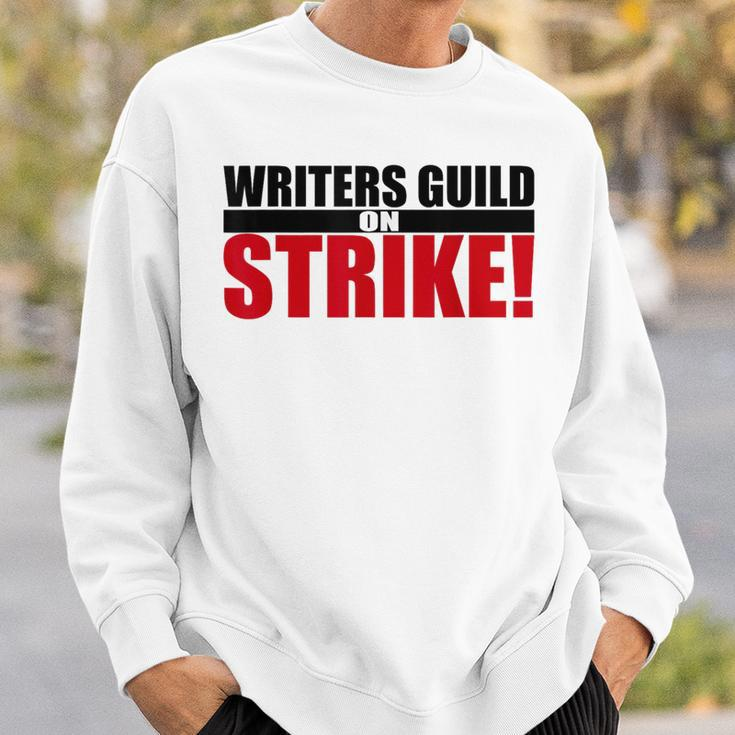 Wga Strike - Writers Guild On Strike Writers Guild America Sweatshirt Gifts for Him
