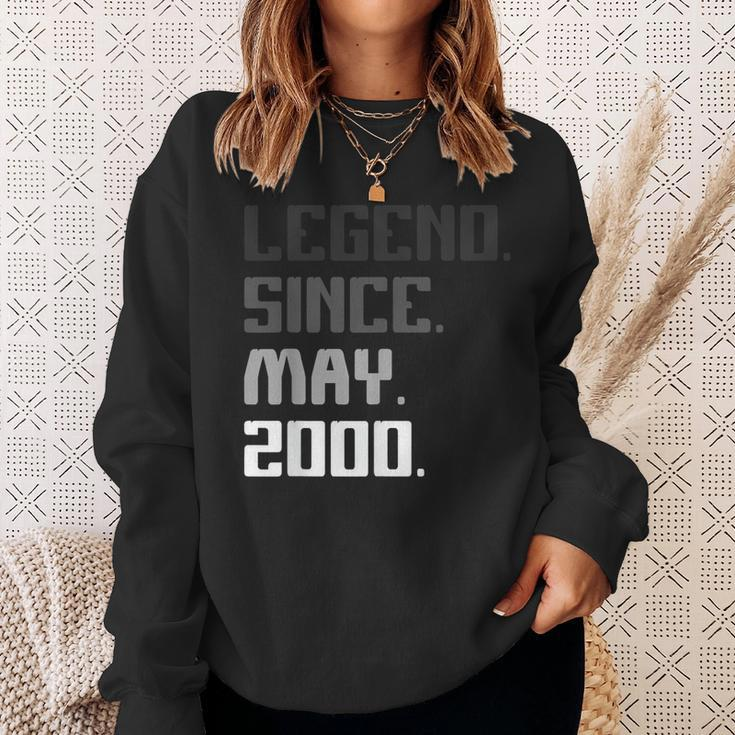 21St Birthday Gifts 21 Years Old Legend Since May 2000 Sweatshirt Gifts for Her
