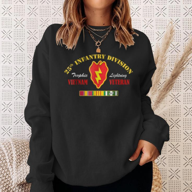 25Th Infantry Division Vietnam Veteran Sweatshirt Gifts for Her