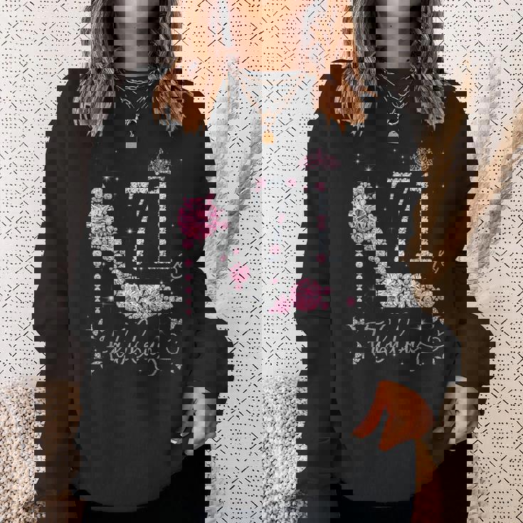71 & Fabulous 71 Years Old And Fabulous 71St Birthday Sweatshirt Gifts for Her