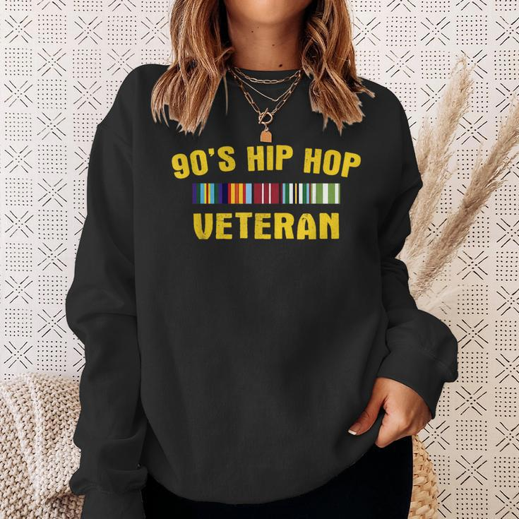 90'S Hip Hop Veteran Colorful Vintage Retro Sweatshirt Gifts for Her