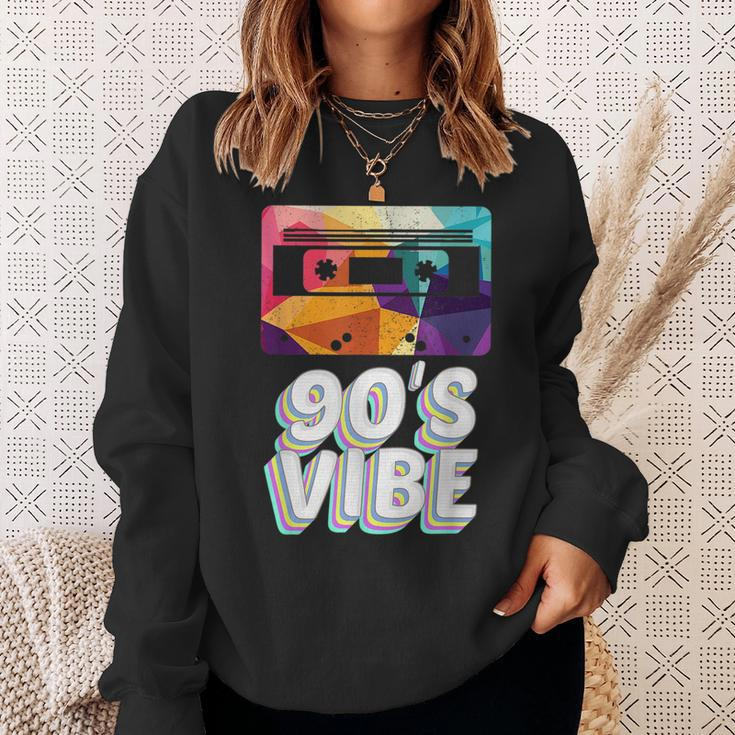 90S Vibe Vintage Retro Aesthetic Costume Party Wear Gift 90S Vintage Designs Funny Gifts Sweatshirt Gifts for Her