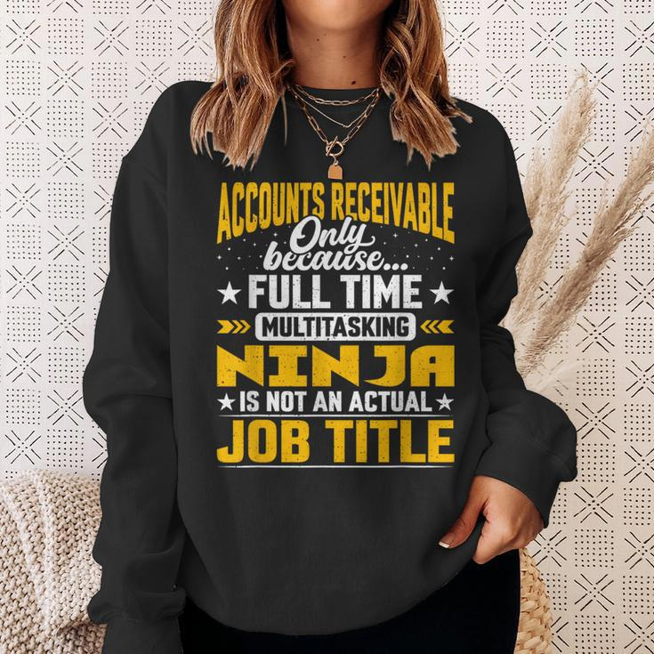 Accounts Receivable Job Title Accounts Receivable Assistant Sweatshirt Gifts for Her