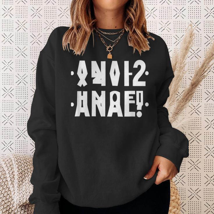 Anal Hidden Message Anal Russian Letter-Russian Letters2021 Sweatshirt Gifts for Her