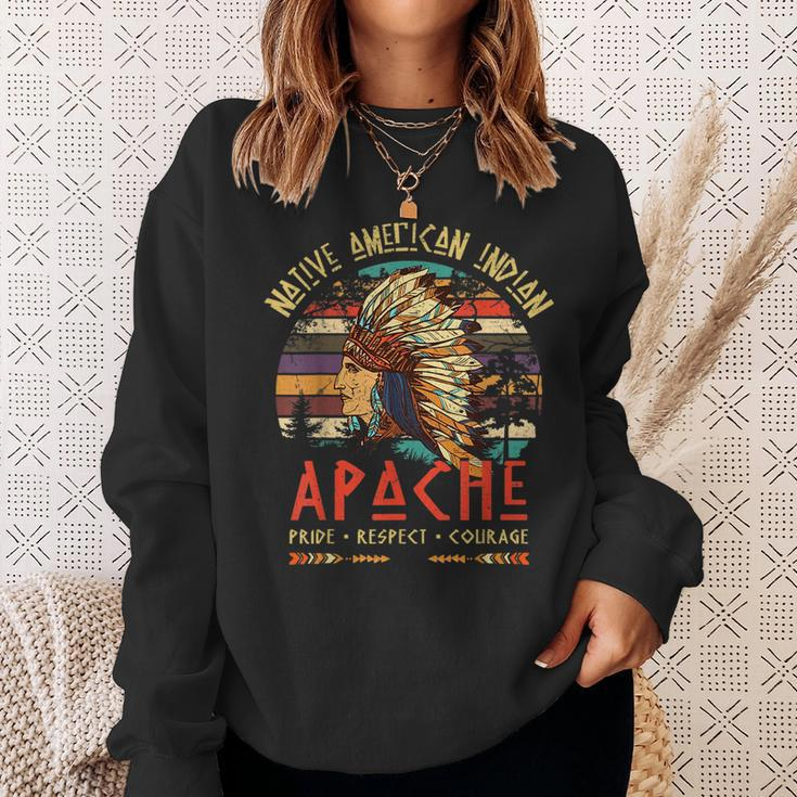 Apache Native American Indian Pride Indigenous Tribe Sweatshirt Gifts for Her