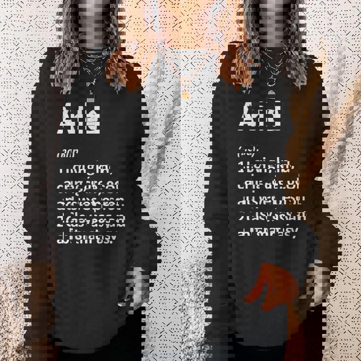 Ariel Definition Personalized Name Birthday Idea Sweatshirt Gifts for Her