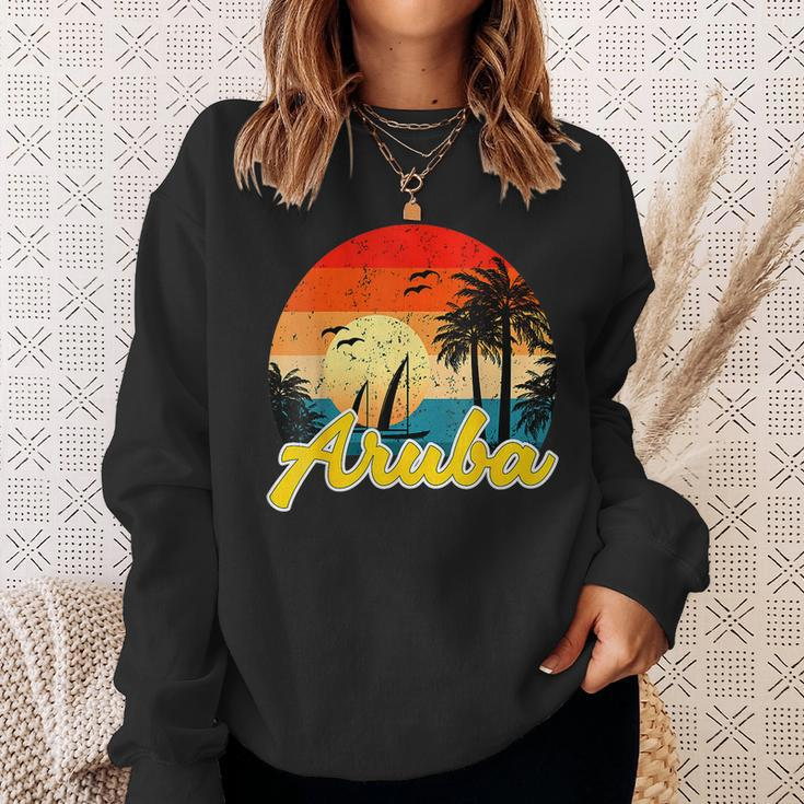 Aruba Souvenirs Caribbean Islands Vacation Vacay Mode Sweatshirt Gifts for Her