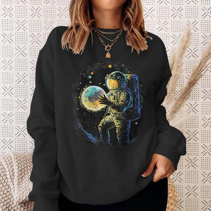 Astronaut Space Gifts Science Gifts Funny Space Sweatshirt Gifts for Her