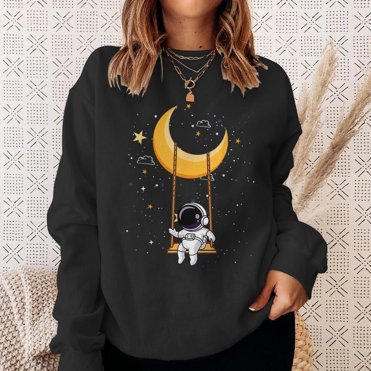 Astronaut Stars Space Lovers Moon Spaceman Kids Gifts Sweatshirt Gifts for Her