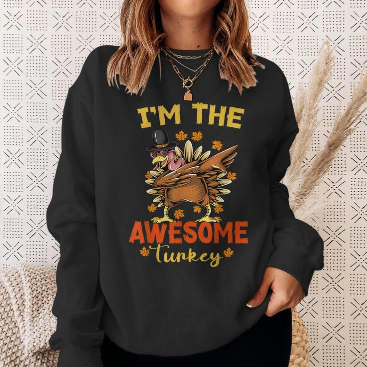 Awesome Turkey Matching Family Group Thanksgiving Party Pj Sweatshirt Gifts for Her