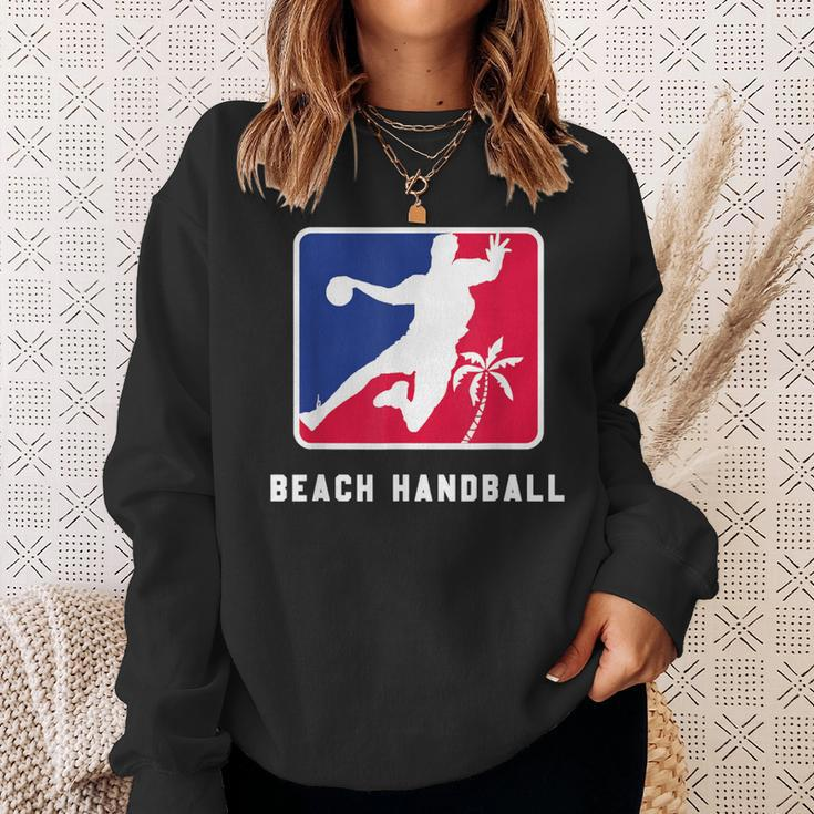 Beach Handball Handball Players Beach Ball Sports Coach Sweatshirt Gifts for Her