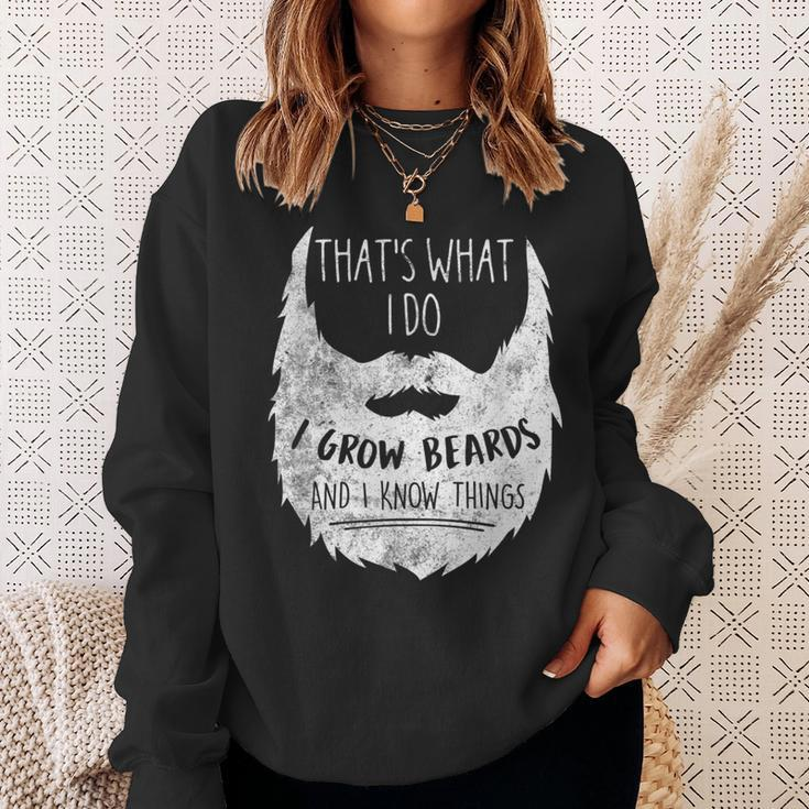 Best Bearded Geeky Quote Sweatshirt Gifts for Her