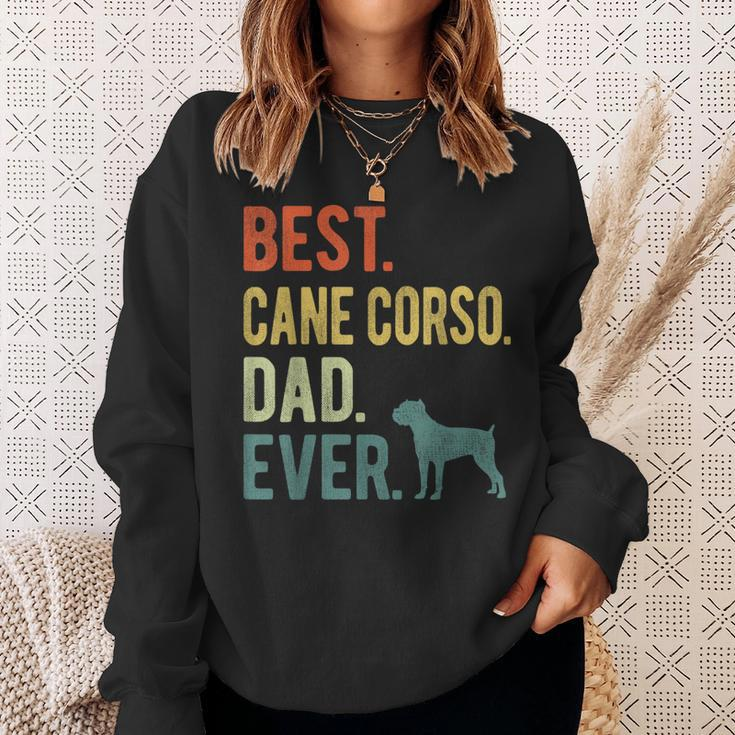 Best Cane Corso Dad Ever Dog Daddy Fathers Day Sweatshirt Gifts for Her