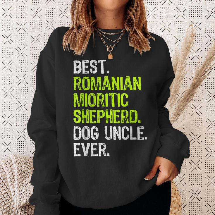 Best Romanian Mioritic Shepherd Dog Uncle Ever Sweatshirt Gifts for Her