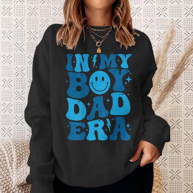 In My Boy Dad Era On Back Sweatshirt Gifts for Her