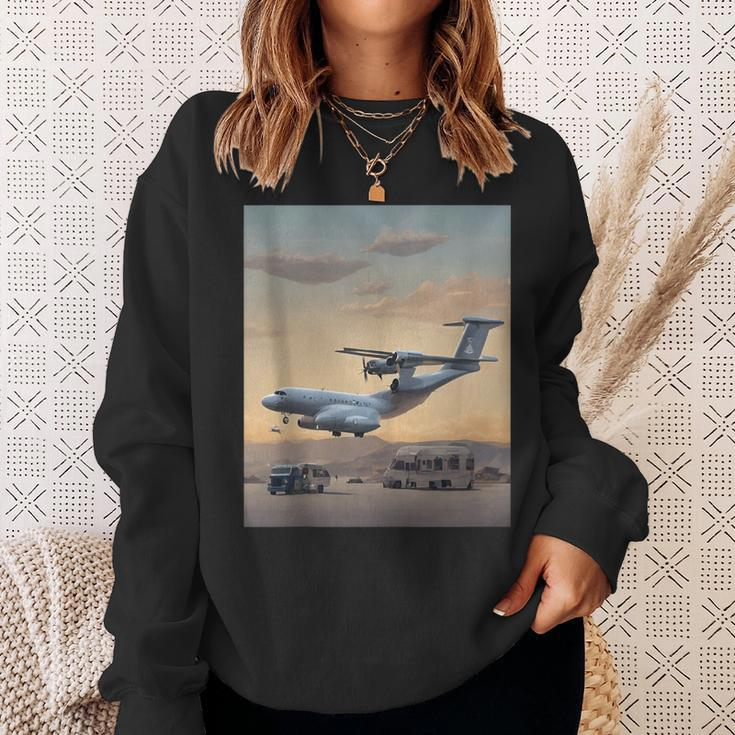 C-9 Nightingale Medevac Master Graphic Sweatshirt Gifts for Her