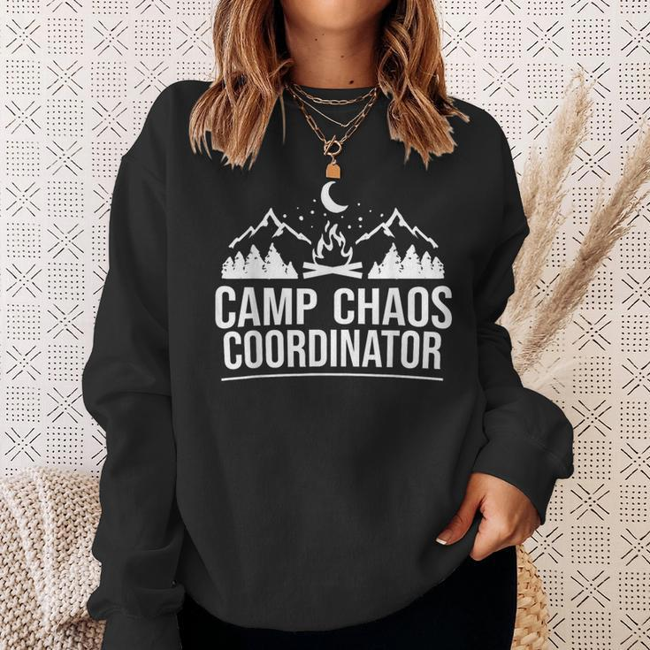 Camp Director Campfire Camping Camper Sweatshirt Gifts for Her