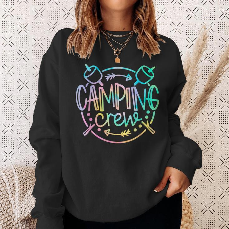 Camping Crew Camper Group Family Friends Cousin Matching Sweatshirt Gifts for Her