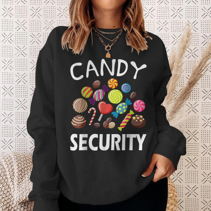 Candy Security Halloween Costume PartySweatshirt Gifts for Her