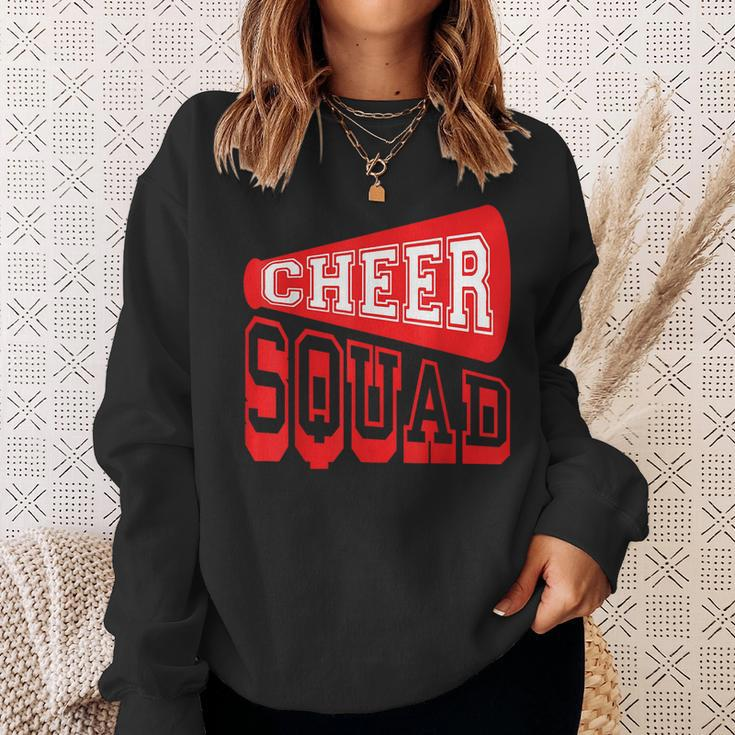 Cheer Squad Funny Cheerleader Cheering Cheerdancing Outfit Sweatshirt Gifts for Her